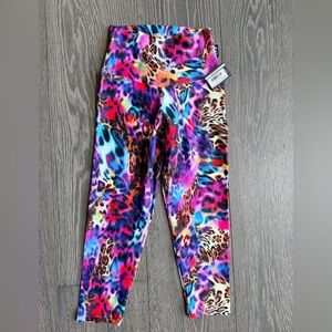 Exotica R2W Girls Gone Wild Performance High Waisted Capri Crop Leggings